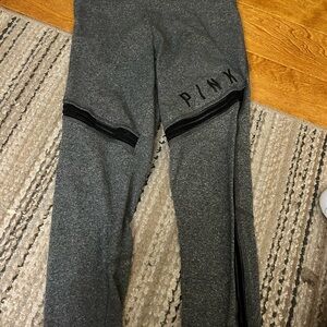 2k PINK Victoria's Secret grey leggings Medium